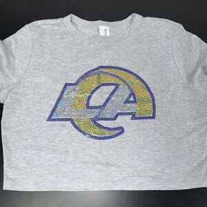 LA Rams crop top